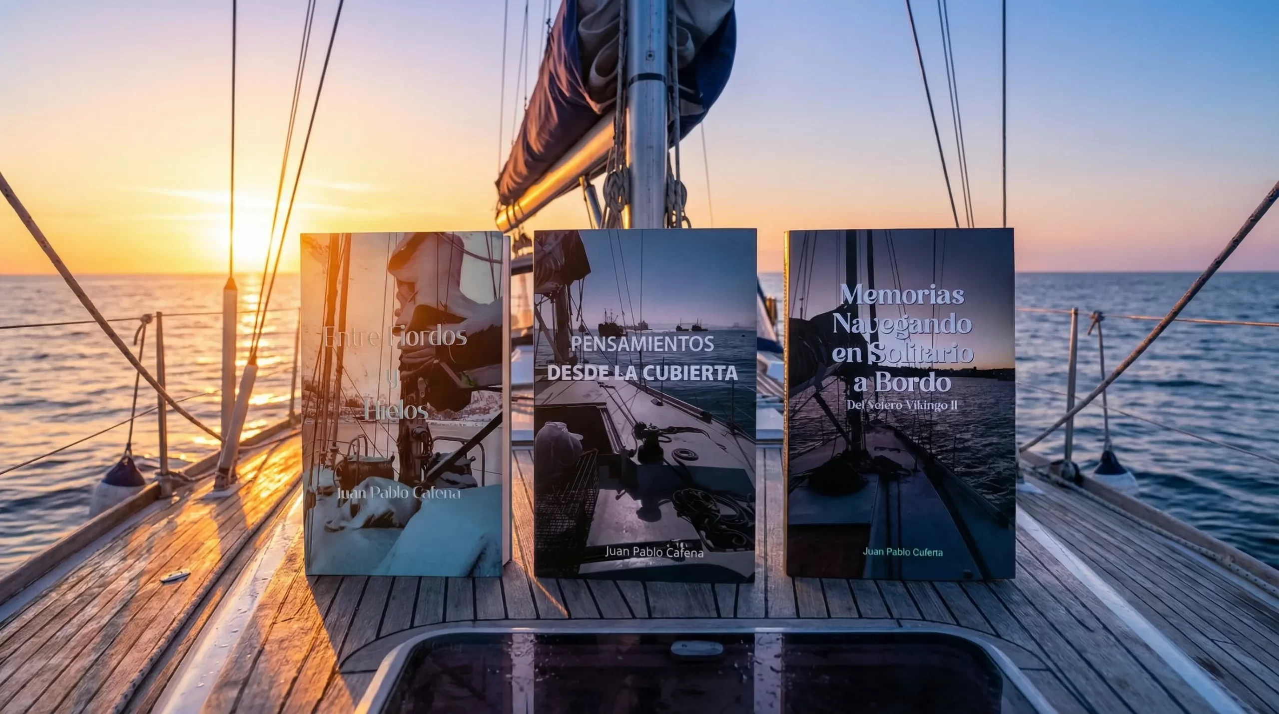 Travesías de Papel a bordo del velero Vikingo II