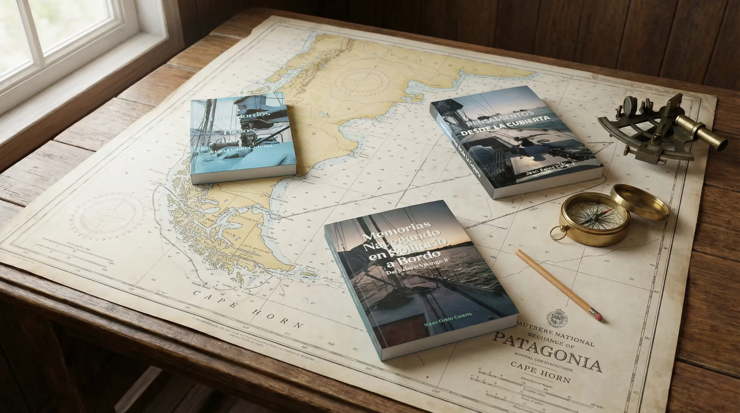 Travesías de Papel a bordo del velero Vikingo II